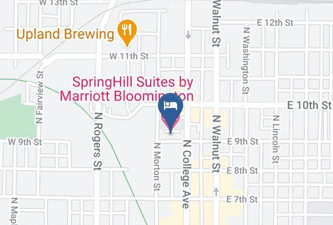 Monroe - Springhill Suites By Marriott Bloomington Maps