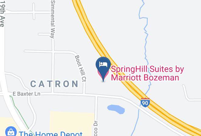 Gallatin - Springhill Suites By Marriott Bozeman Maps