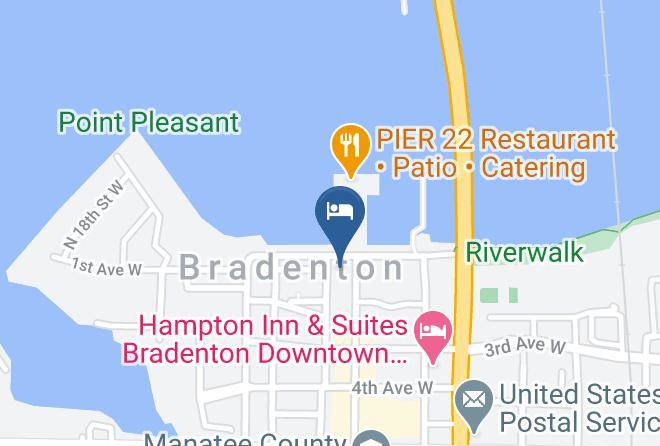 Manatee - Springhill Suites By Marriott Bradenton Downtown Riverfront Maps