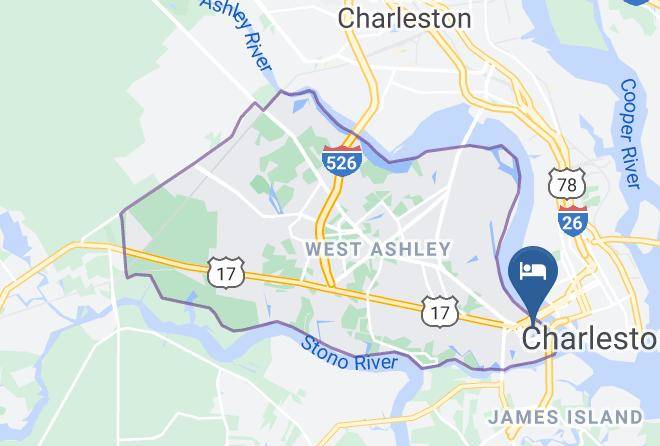 Charleston - Springhill Suites By Marriott Charleston Downtown Riverview Maps