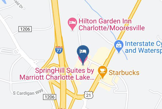 Iredell - Springhill Suites By Marriott Charlotte Lake Norman Mooresville Maps