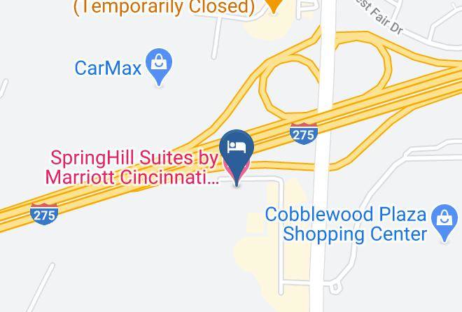 Hamilton - Springhill Suites By Marriott Cincinnati North Forest Park Maps