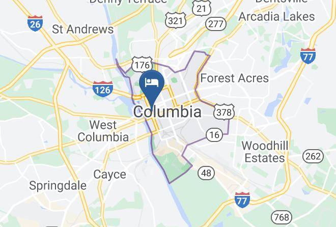 Richland - Springhill Suites By Marriott Columbia Downtown The Vista Maps