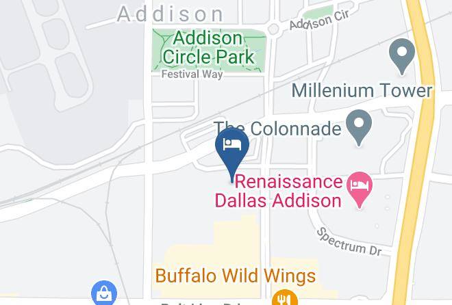 Dallas - Springhill Suites By Marriott Dallas Addison Quorum Drive Maps