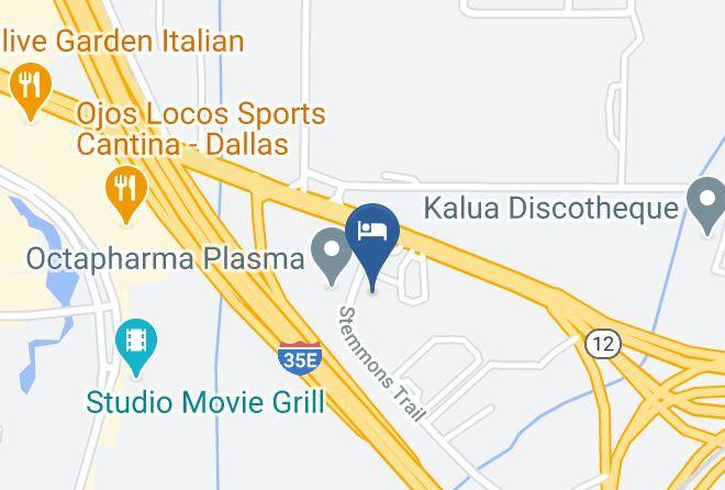 Dallas - Springhill Suites By Marriott Dallas Nw Highway At Stemmons I 35e Maps