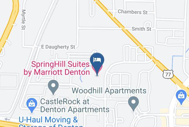 Denton - Springhill Suites By Marriott Denton Maps
