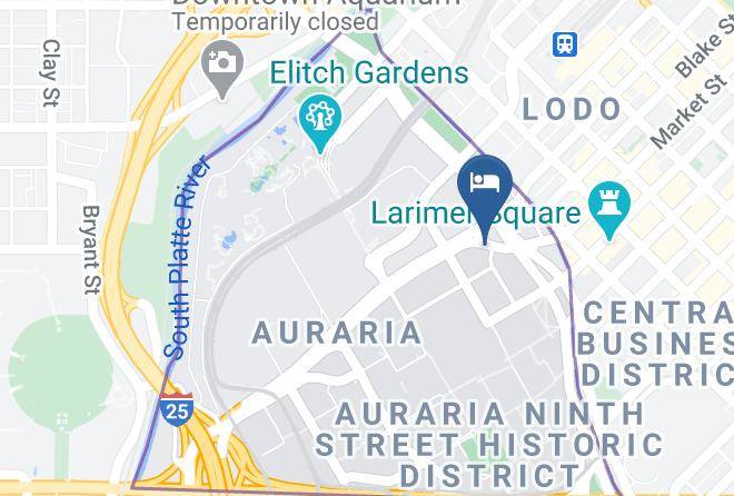 Springhill Suites By Marriott Denver Downtown Map