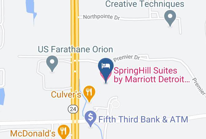 Oakland County - Springhill Suites By Marriott Detroit Auburn Hills Maps