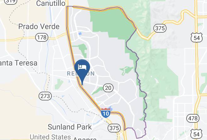 El Paso - Springhill Suites By Marriott El Paso Maps