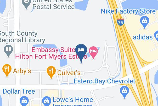 Lee - Springhill Suites By Marriott Fort Myers Estero Maps