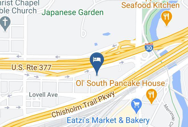 Springhill Suites By Marriott Fort Worth University Map