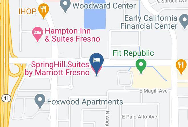 Fresno - Springhill Suites By Marriott Fresno Maps