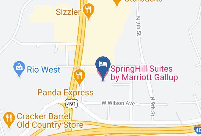 Mckinley - Springhill Suites By Marriott Gallup Maps