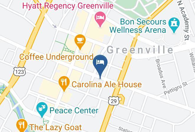 Greenville - Springhill Suites By Marriott Greenville Downtown Maps
