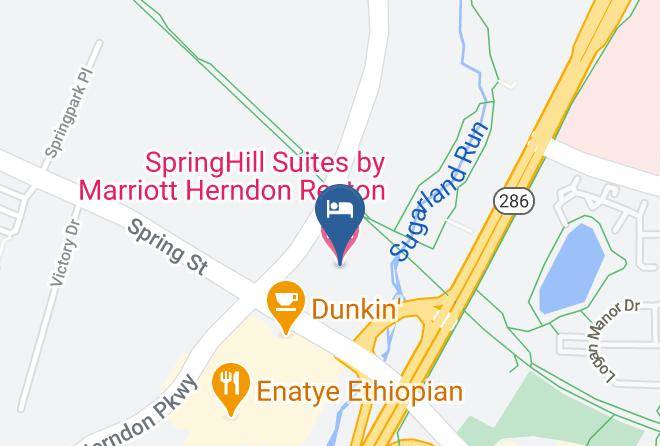 Fairfax - Springhill Suites By Marriott Herndon Reston Maps