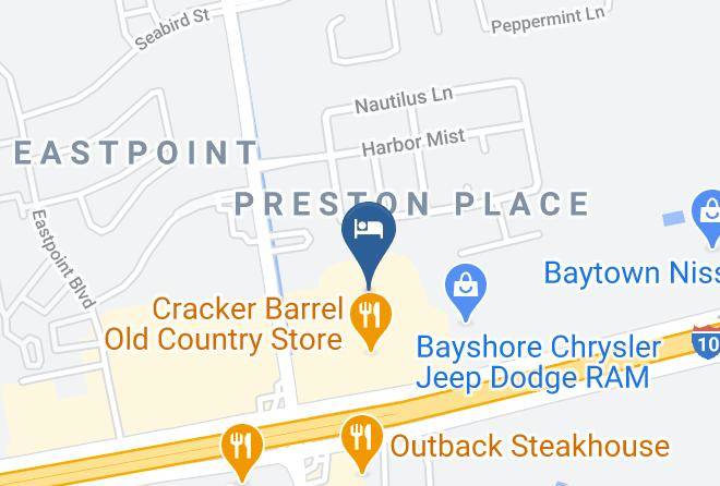 Springhill Suites By Marriott Houston Baytown Map