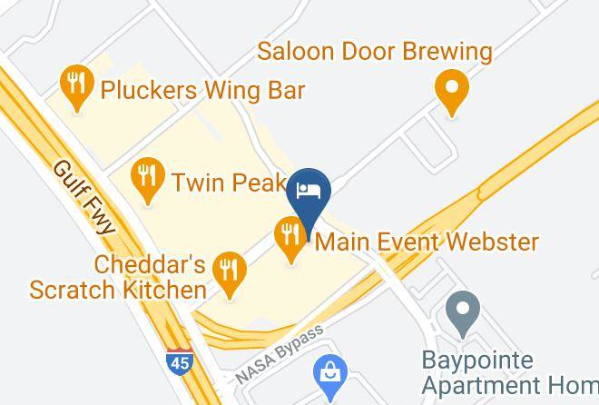 Springhill Suites By Marriott Houston Nasa Webster Map