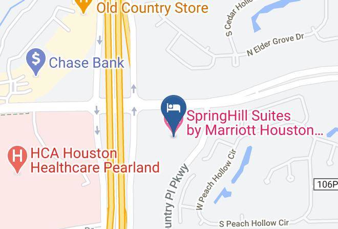 Brazoria - Springhill Suites By Marriott Houston Pearland Maps