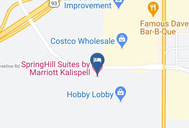 Flathead - Springhill Suites By Marriott Kalispell Maps