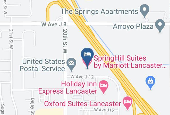 Los Angeles - Springhill Suites By Marriott Lancaster Palmdale Maps
