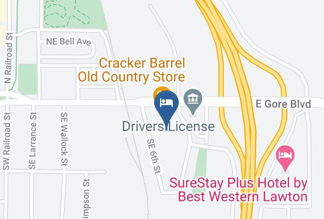 Comanche - Springhill Suites By Marriott Lawton Maps
