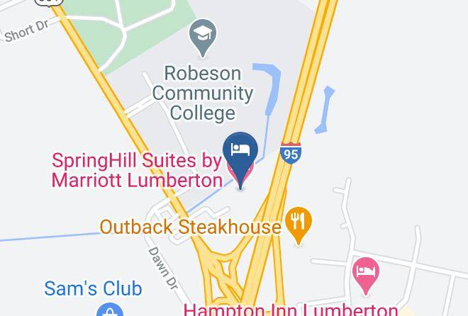 Robeson - Springhill Suites By Marriott Lumberton Maps