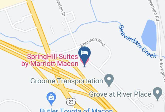 Bibb - Springhill Suites By Marriott Macon Maps