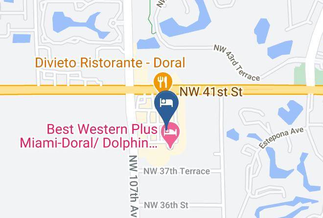 Miami Dade - Springhill Suites By Marriott Miami Doral Maps