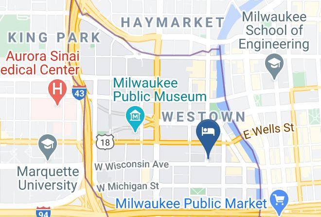 Milwaukee - Fairfield Inn & Suites By Marriott Milwaukee Downtown Maps