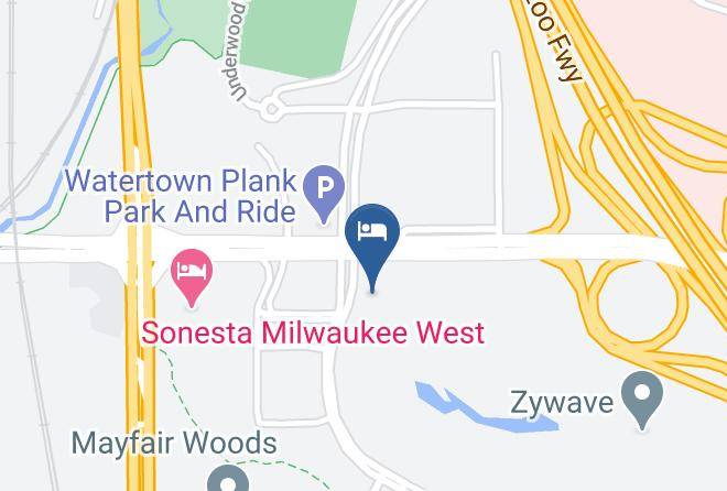 Milwaukee - Springhill Suites By Marriott Milwaukee West Wauwatosa Maps