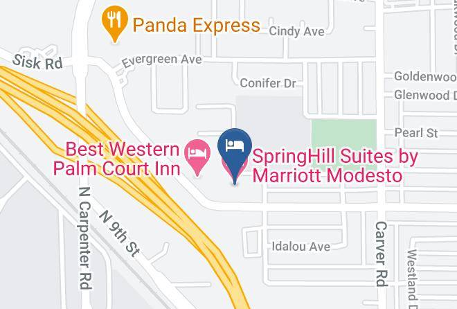 Stanislaus - Springhill Suites By Marriott Modesto Maps