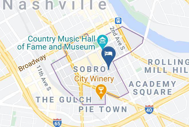 Ac Hotel By Marriott Nashville Downtown Map