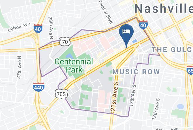 Springhill Suites By Marriott Nashville Vanderbilt West End Map