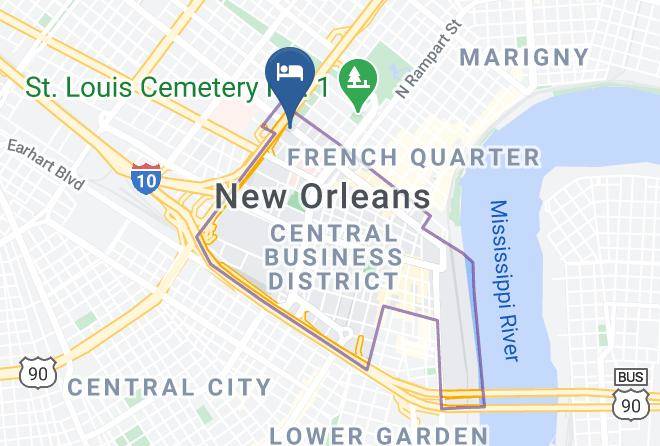 Springhill Suites By Marriott New Orleans Downtown Canal Street Map
