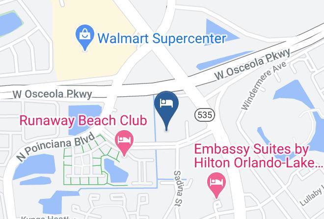 Osceola - Springhill Suites By Marriott Orlando Lake Buena Vista South Maps