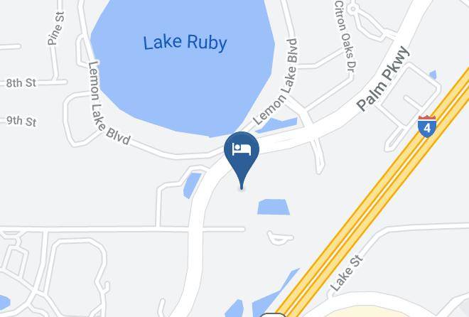 Orange - Springhill Suites By Marriott Orlando Theme Parks Lake Buena Vista Maps