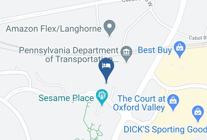 Bucks - Springhill Suites By Marriott Philadelphia Langhorne Maps