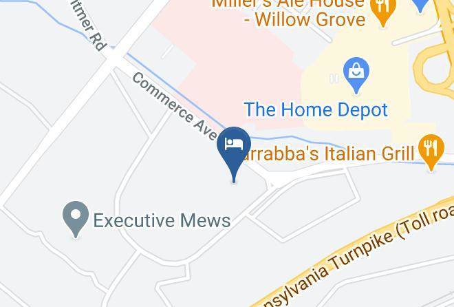 Springhill Suites By Marriott Philadelphia Willow Grove Map