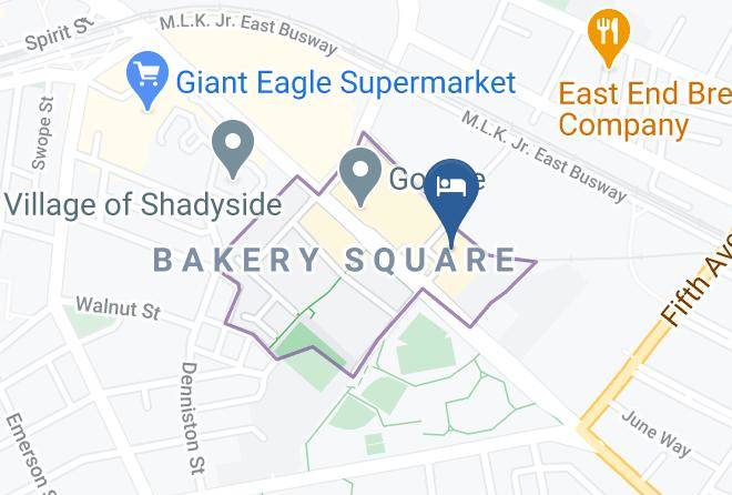 Allegheny - Springhill Suites By Marriott Pittsburgh Bakery Square Maps