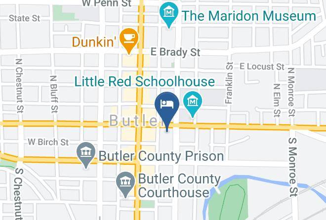 Butler - Springhill Suites By Marriott Pittsburgh Butler Centre City Maps