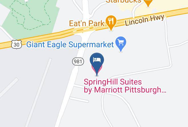 Westmoreland - Springhill Suites By Marriott Pittsburgh Latrobe Maps