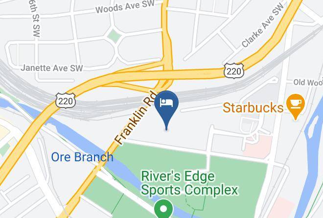 Roanoke City - Springhill Suites By Marriott Roanoke Maps