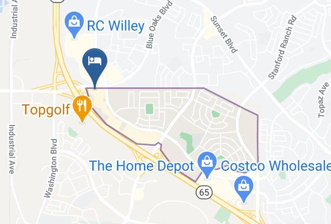 Placer - Springhill Suites By Marriott Sacramento Roseville Maps