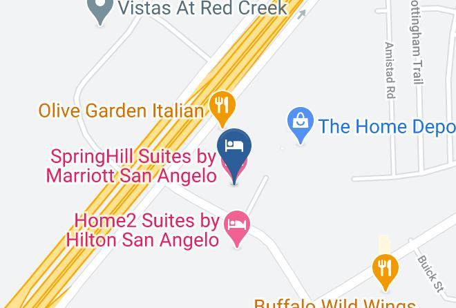 Tom Green - Springhill Suites By Marriott San Angelo Maps