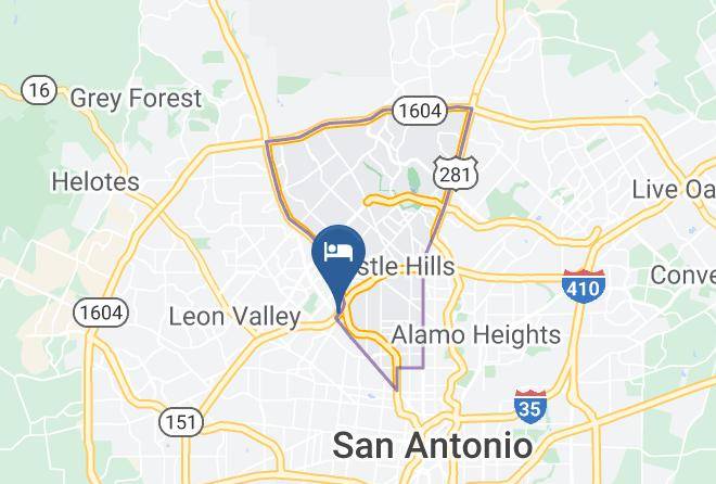 Bexar - Springhill Suites By Marriott San Antonio Medical Center Northwest Maps
