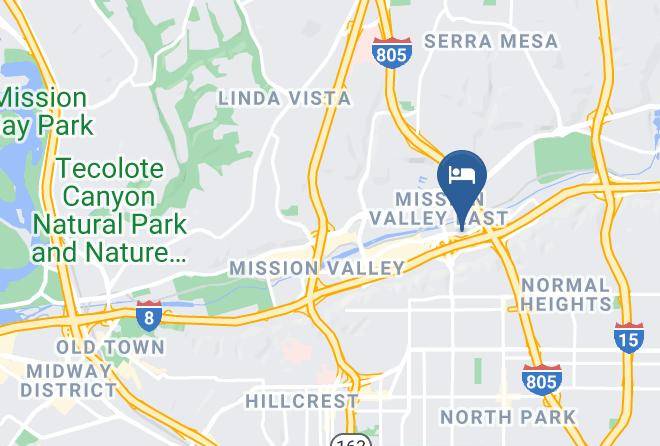San Diego - Springhill Suites By Marriott San Diego Mission Valley Maps