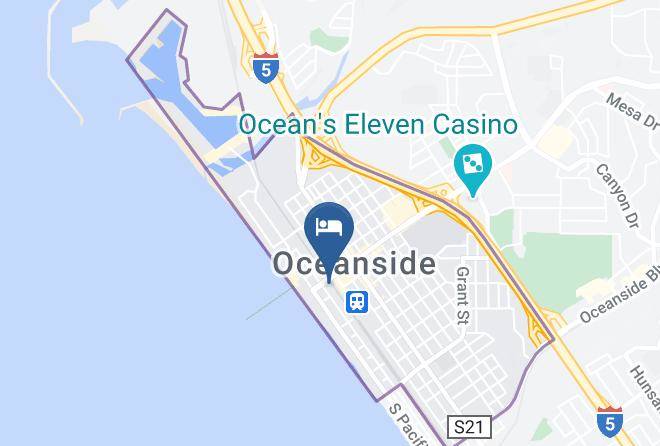 San Diego - Springhill Suites By Marriott San Diego Oceanside Downtown Maps