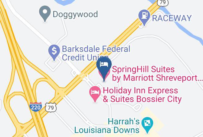 Bossier Par - Springhill Suites By Marriott Shreveport Bossier City Louisiana Downs Maps