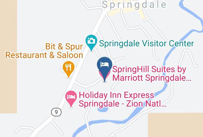 Washington - Springhill Suites By Marriott Springdale Zion National Park Maps