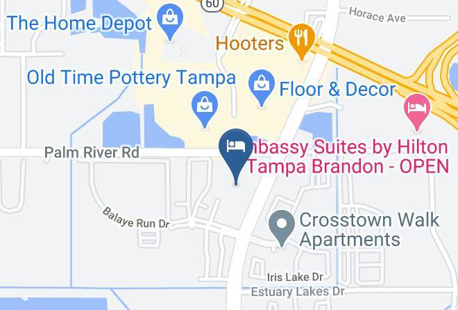 Hillsborough - Springhill Suites By Marriott Tampa Brandon Maps